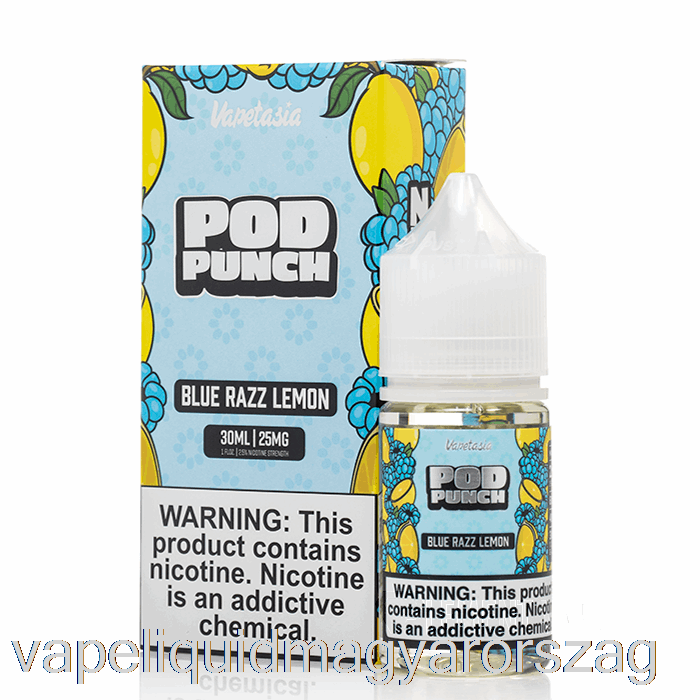 Kék Razz Citrom - Vapetasia Hüvely Puncs Só - 30 Ml 50 Mg Vape E Cigi